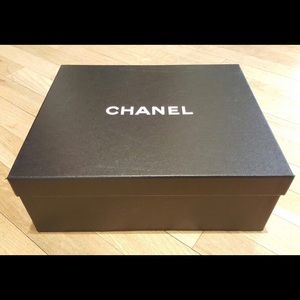 Authentic Chanel shoe box